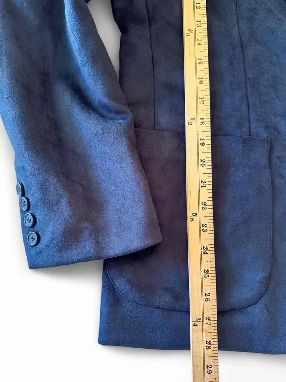 Robert Graham XL Navy Blue Sueded Velvet Blazer Sport Coat NWT Preppy Old Money